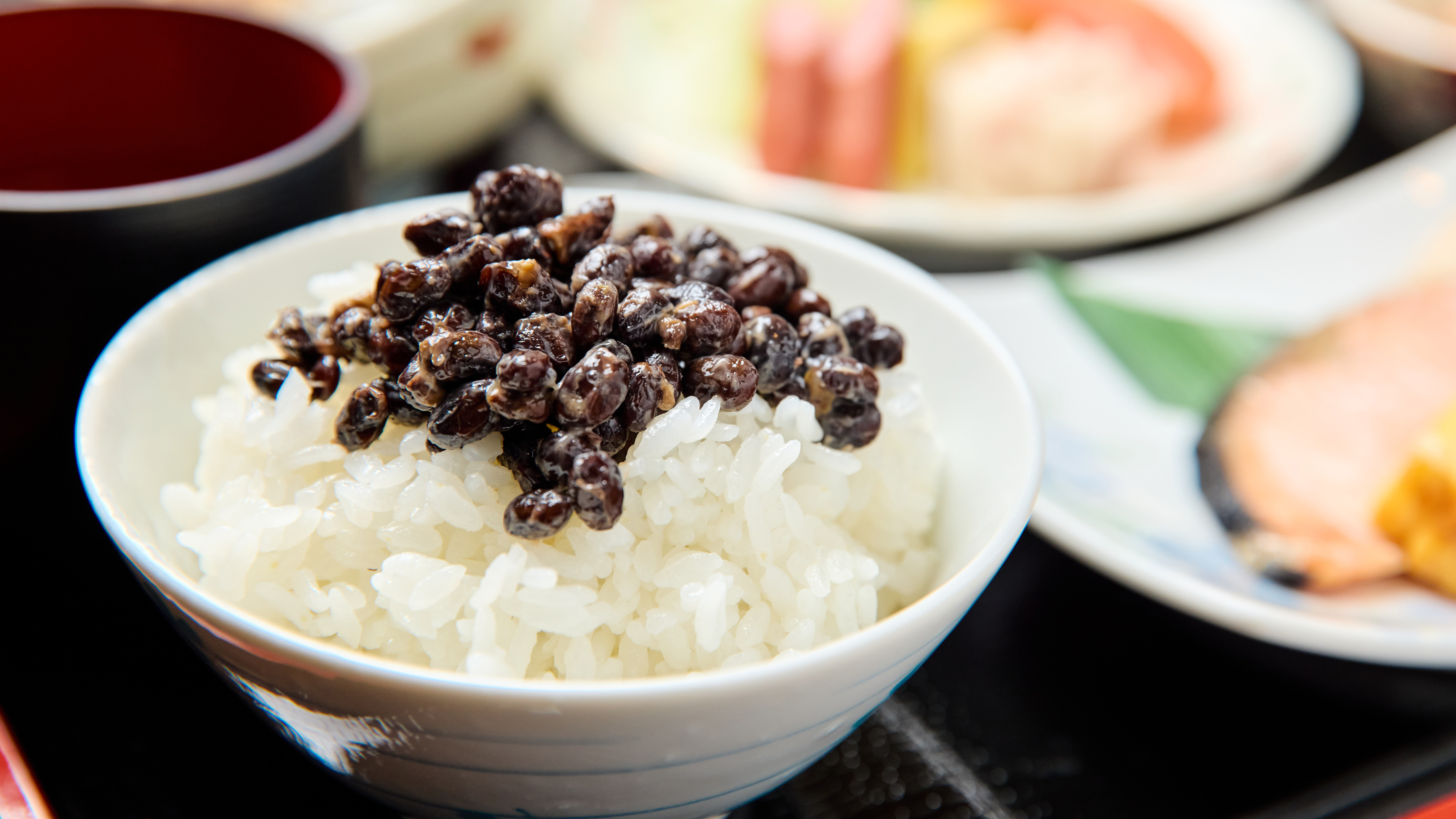 黒千石大豆を使用した納豆