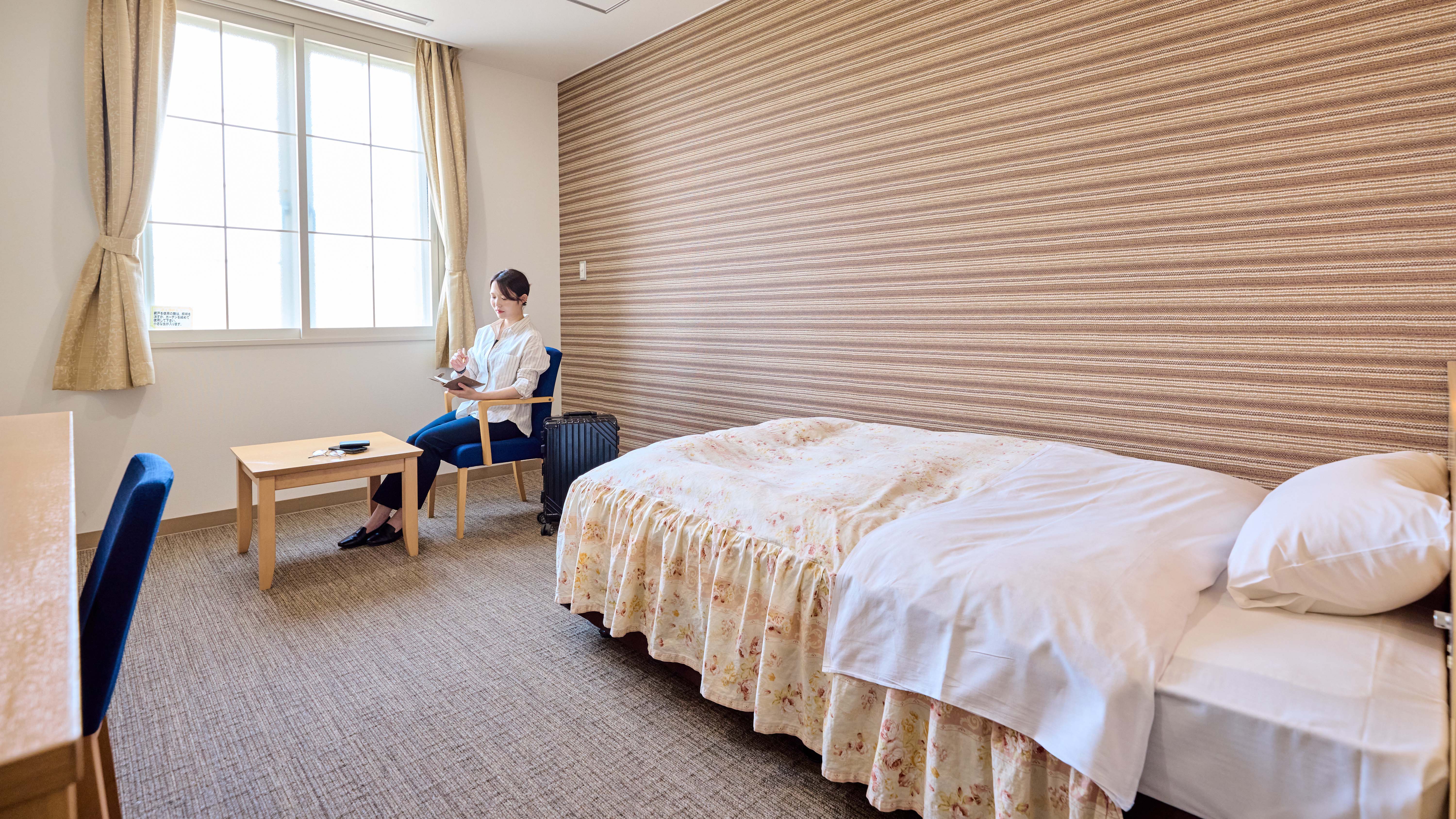 お一人様用のお部屋はビジネス利用にもぴったり