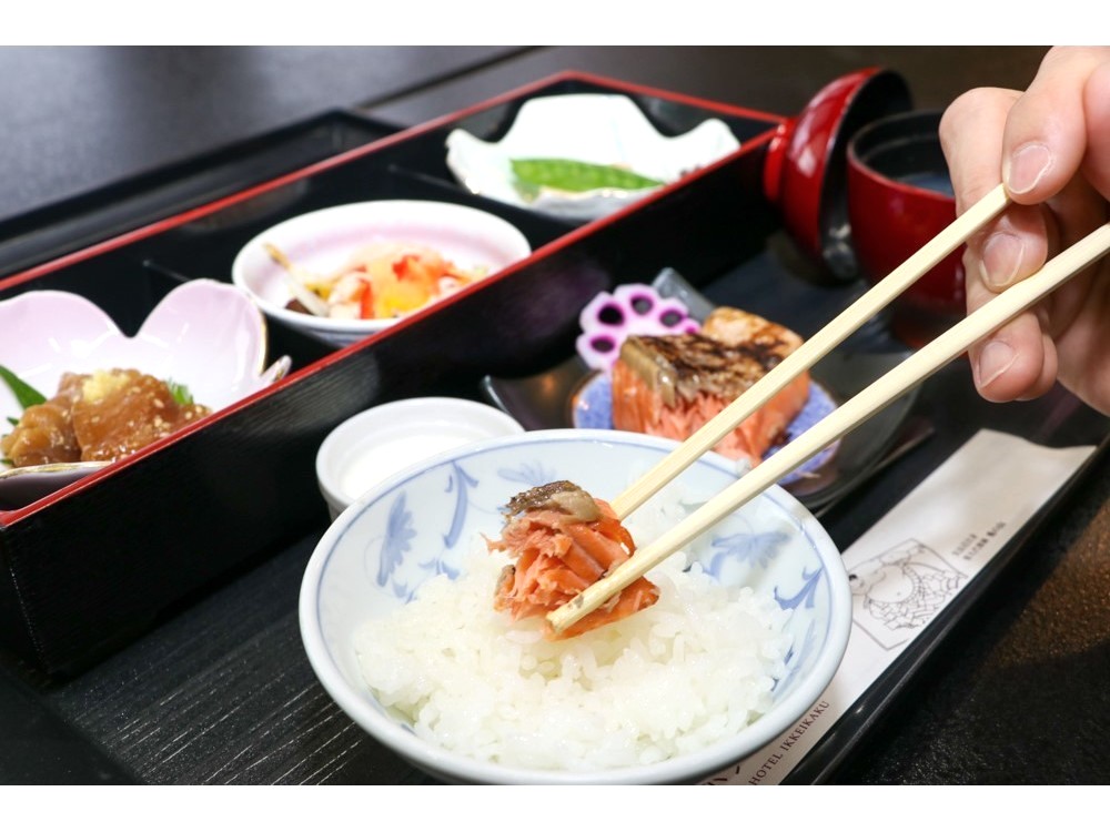 焼き立ての鮭♪