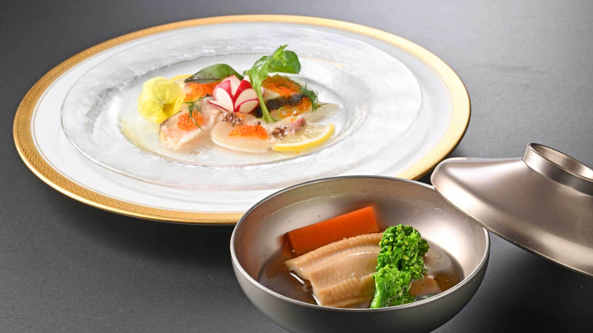 プレミアムプラン《Isola》何もしない贅沢とともに、最上位のディナーコース×オールインクルーシブ