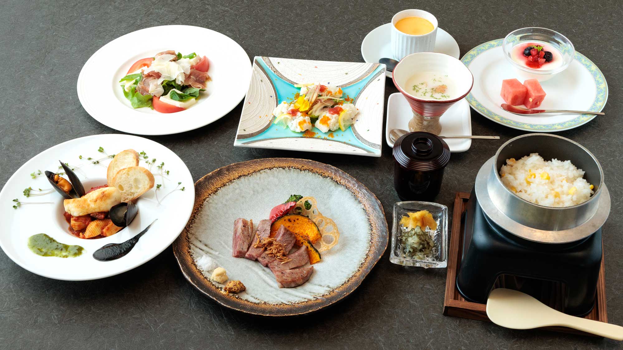 スタンダードコース《Mare》　2026年夏料理