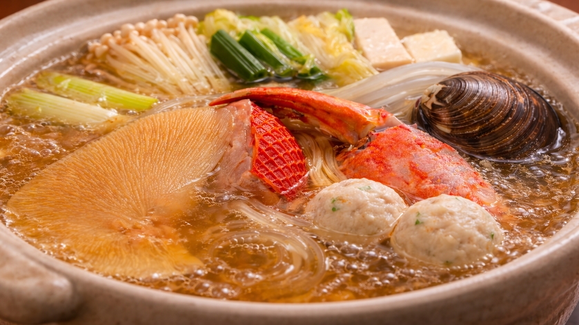 さき楽28【前沢牛鉄板焼×三陸産フカヒレ鍋】当館一番人気の「美食会席」を早期割引でお得に《夕朝食付》