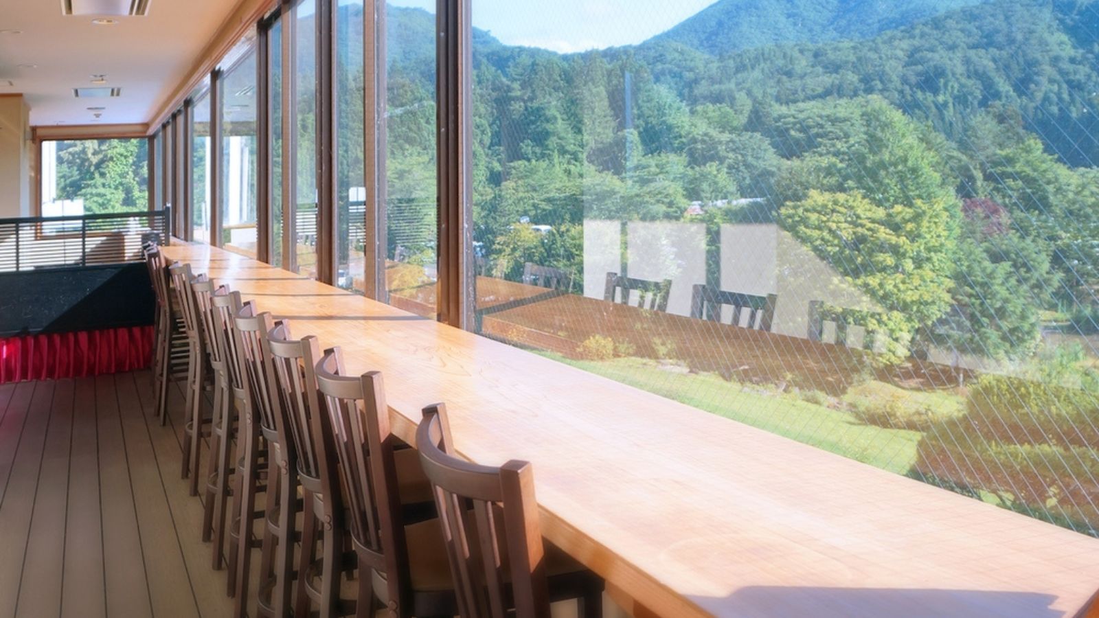 朝食バイキング会場