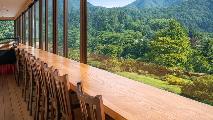 朝食ビュッフェ会場