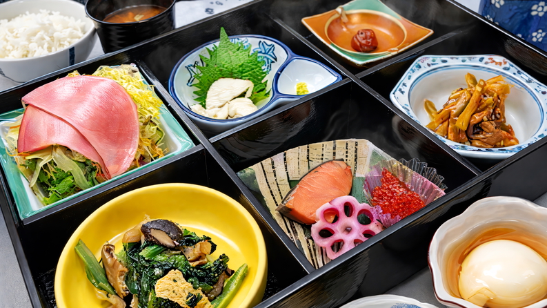 【直前割】【1泊朝食付｜当日20時まで予約◎】40種類の和洋ビュッフェ◆露天風呂を満喫《夕食なし》