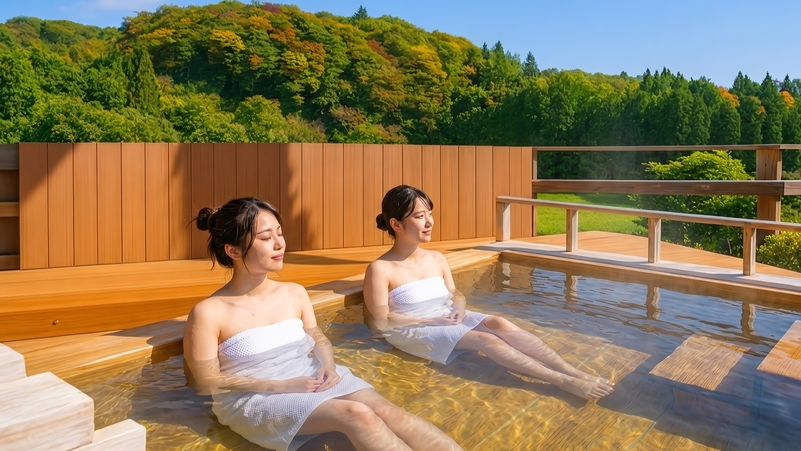 さき楽45【前沢牛｜贅沢食べ比べ】鉄板焼×すき焼き◆とろける霜降りの二大競演を優待価格で《夕朝食付》