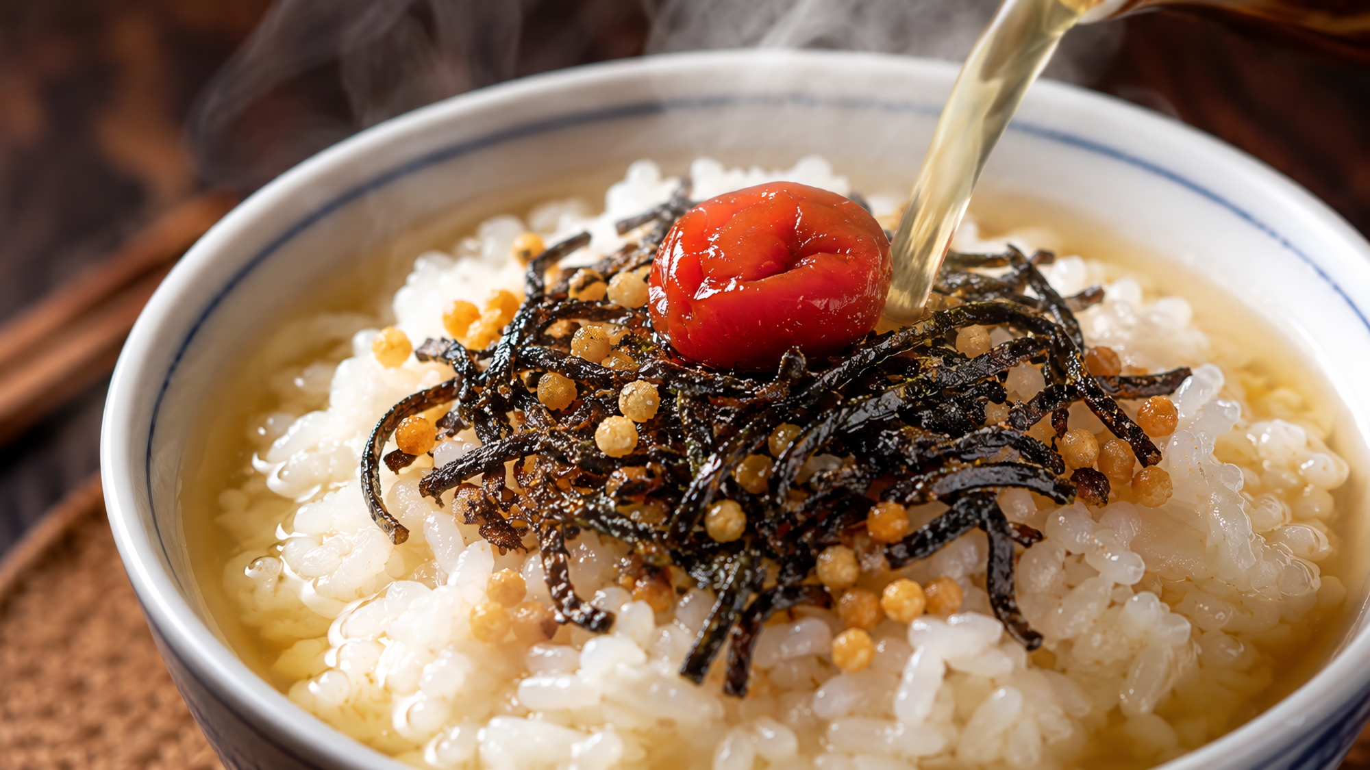 お料理｜名物の百年茶漬け
