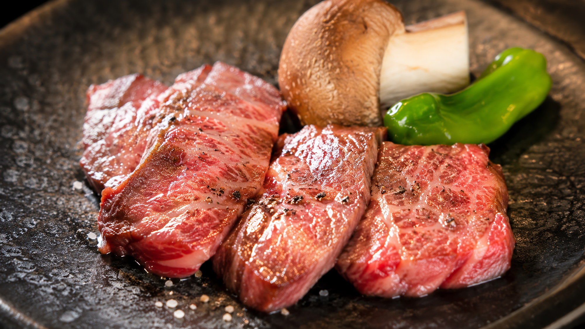 お料理｜前沢牛の鉄板焼