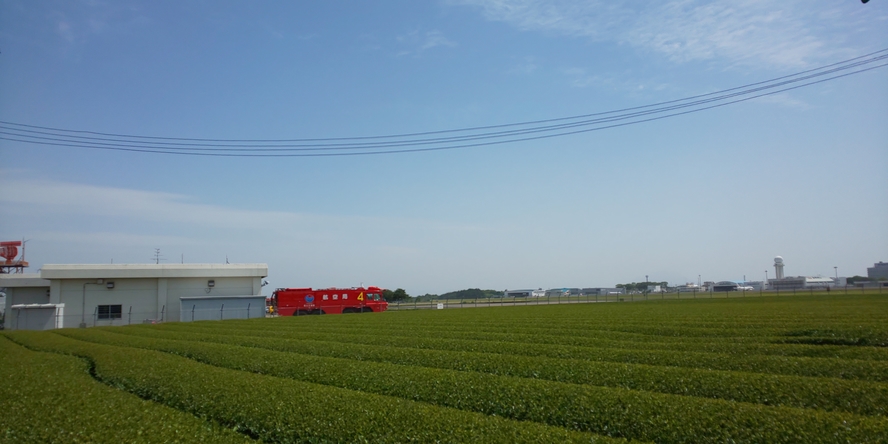 鹿児島空港の安全を守る施設