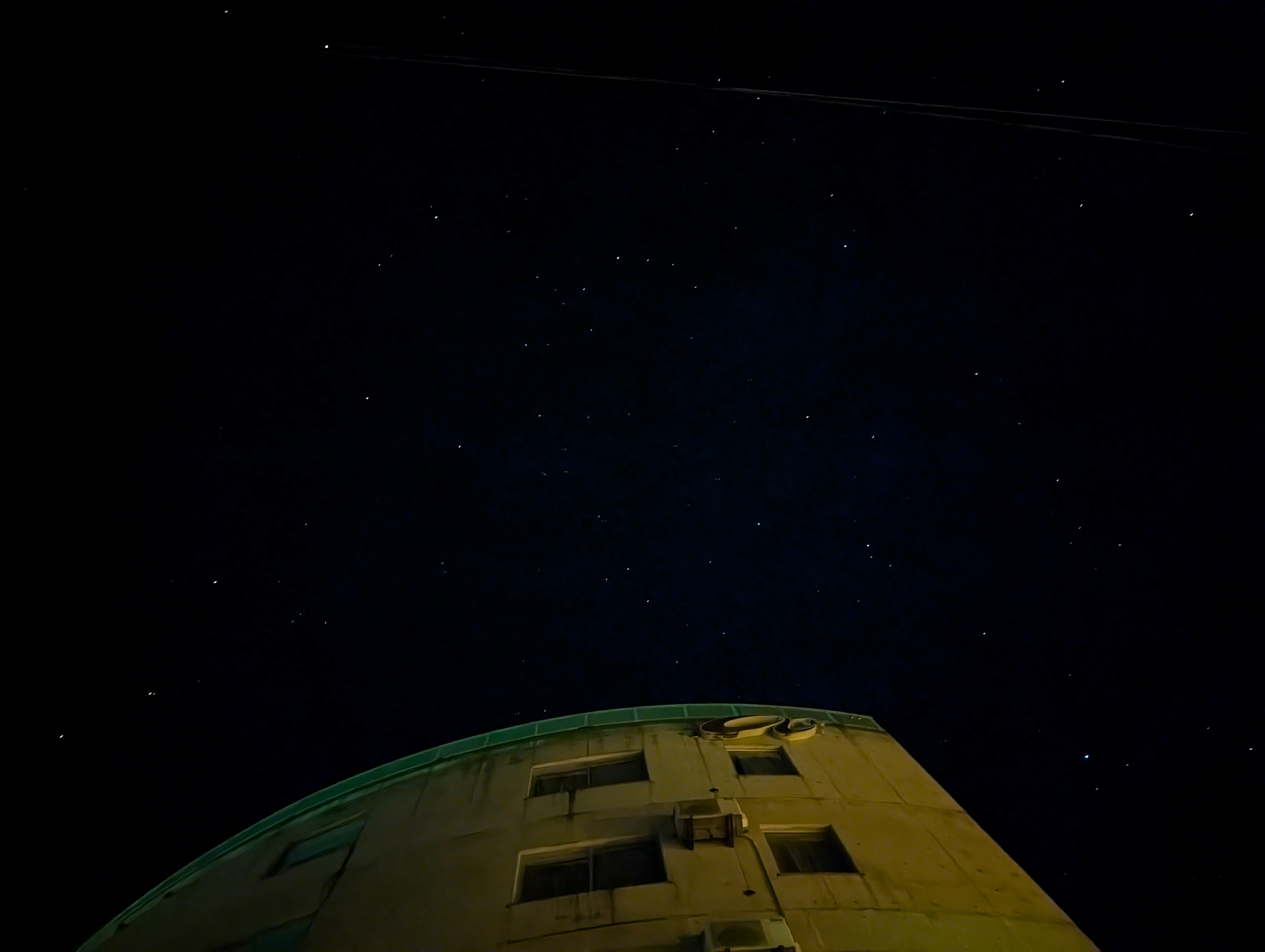 彗星も発見されたほどの澄んだ星空