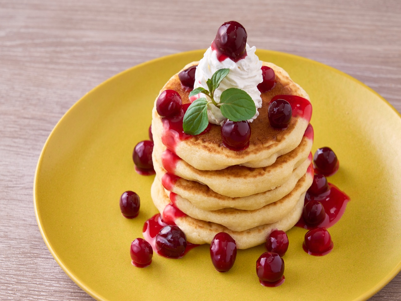 朝食ビュッフェ2026マルシェイメージ　パンケーキ