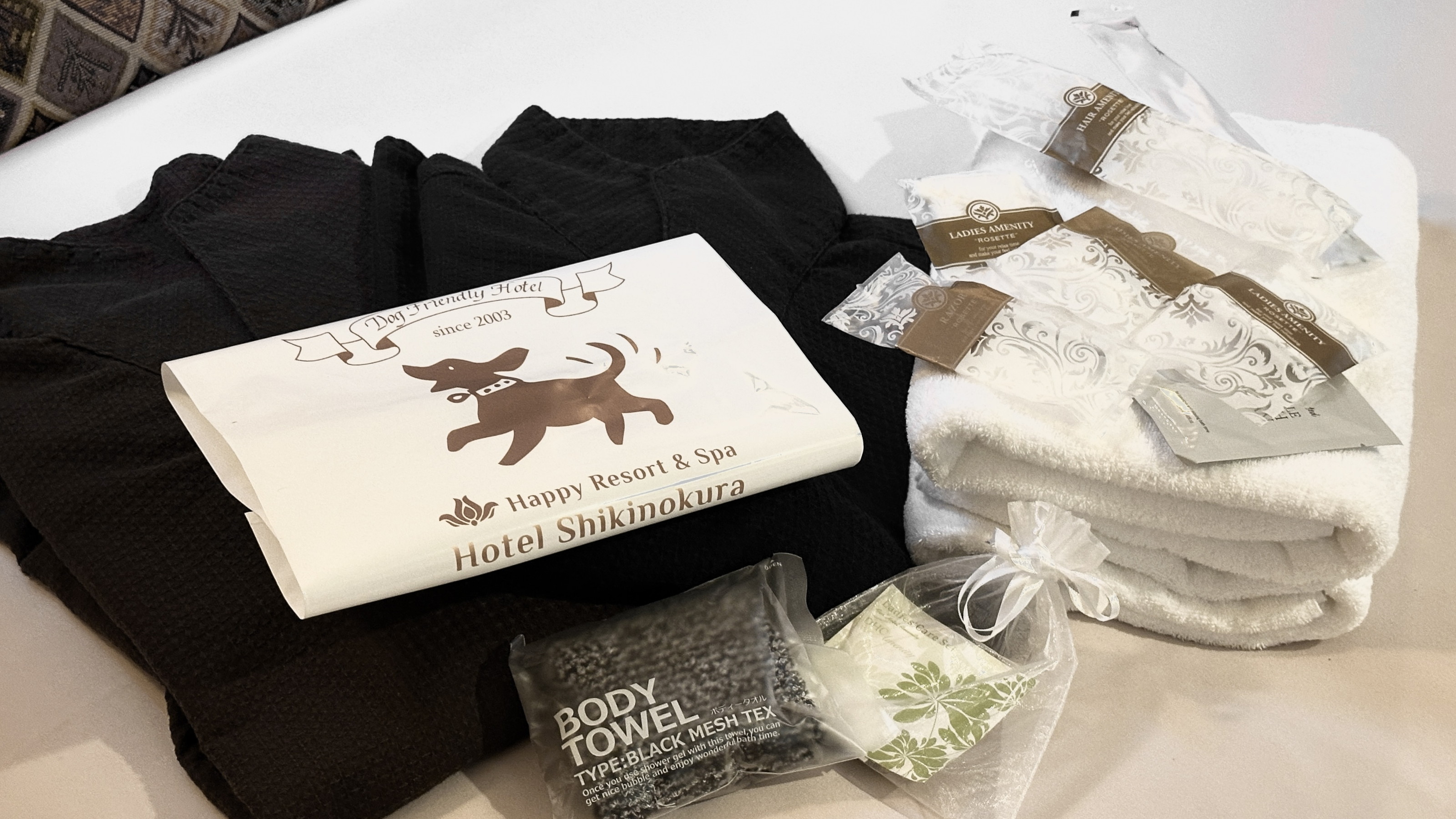 一通りのアメニティを揃えております