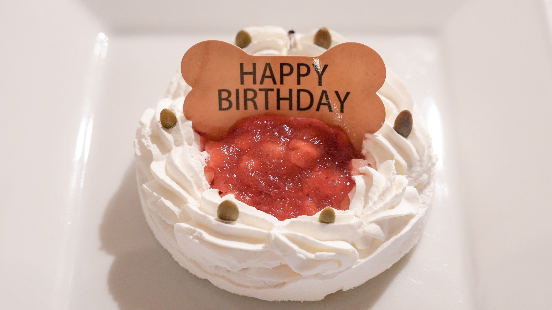 わんちゃんケーキ