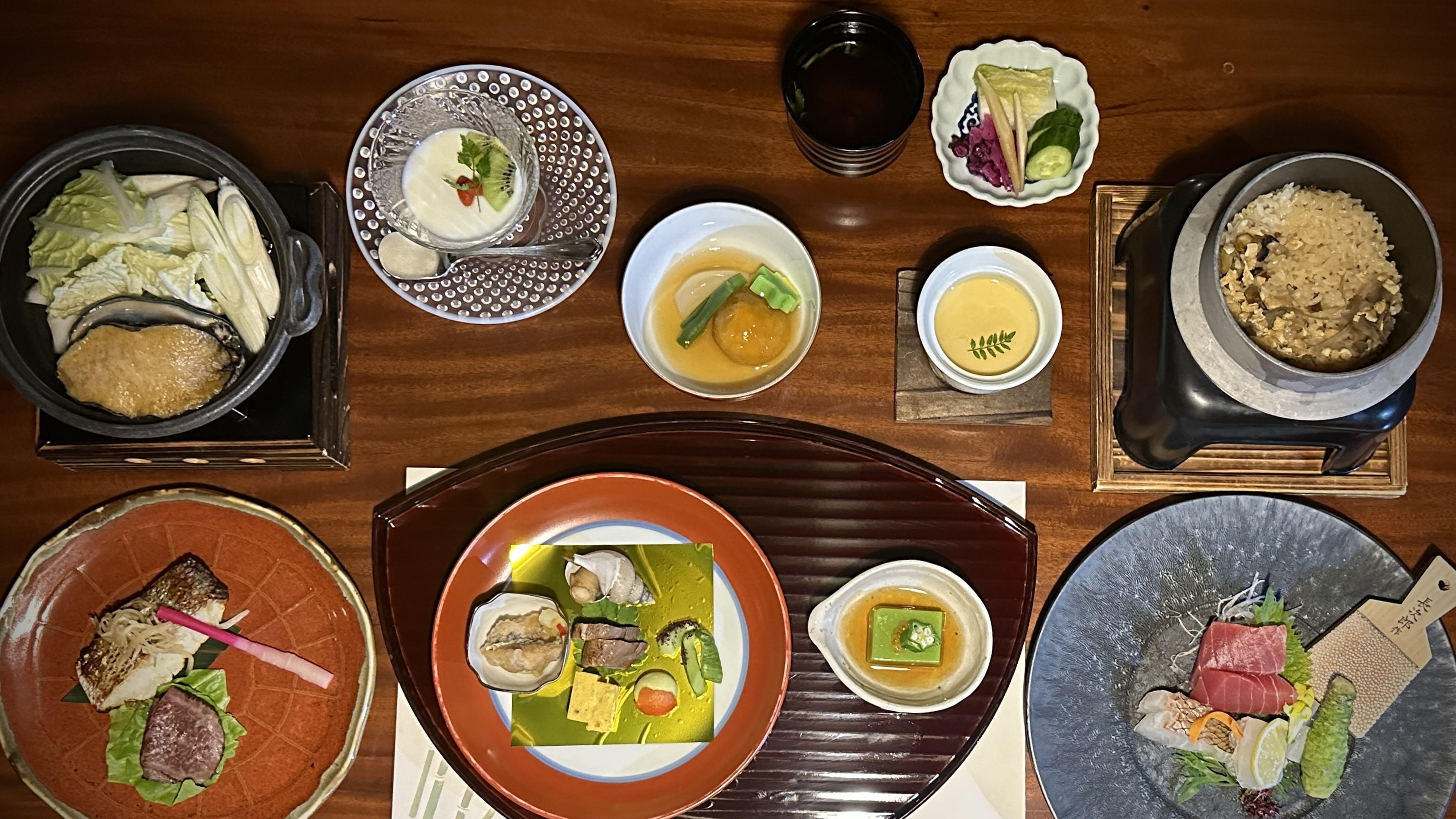 【夕食】和食会席－お料理一例－※季節により食材が変更になる場合がございます