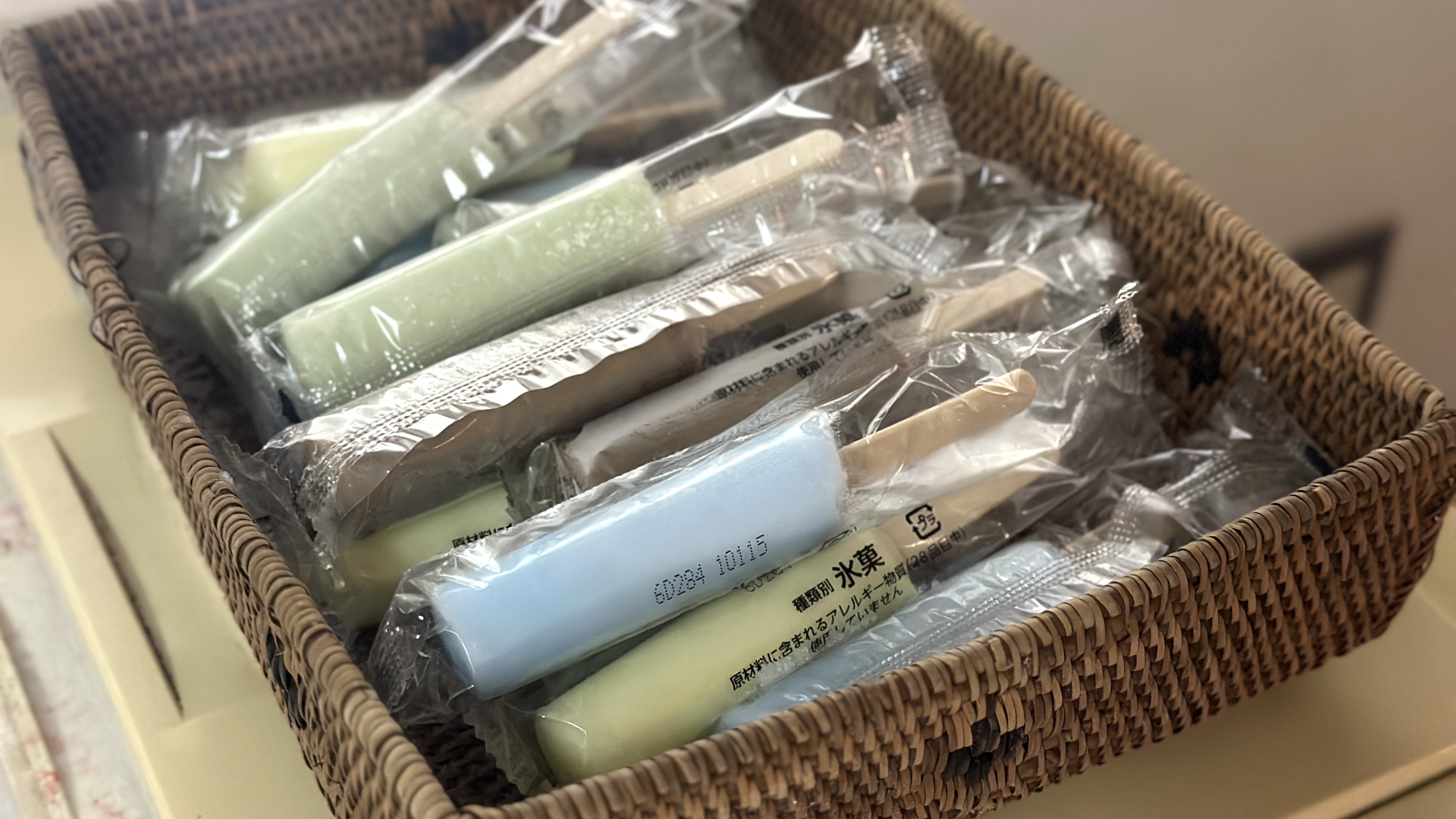 湯上りにはアイスをご用意しております