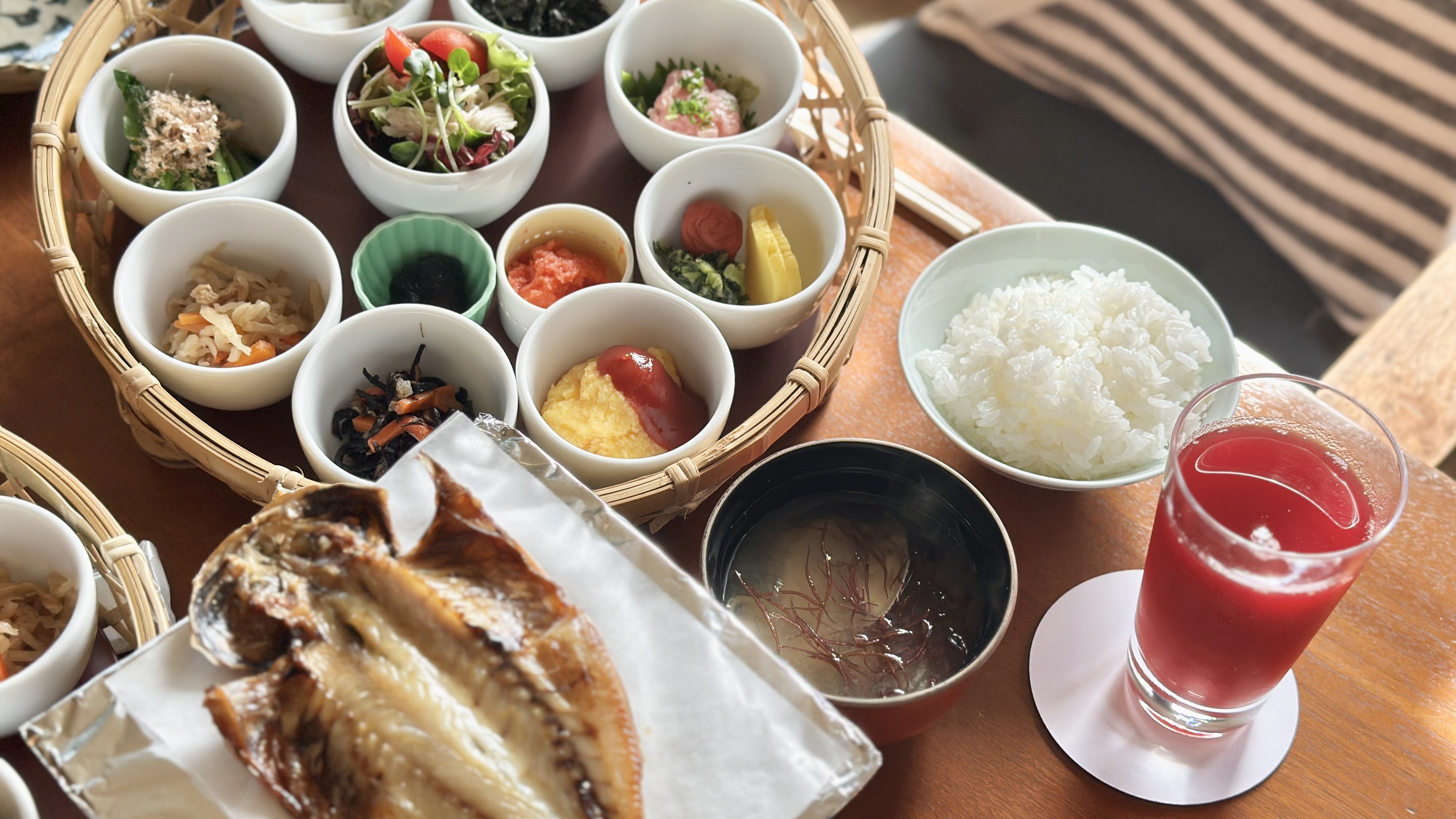 【朝食】和食膳※季節により食材が変更になる場合がございます