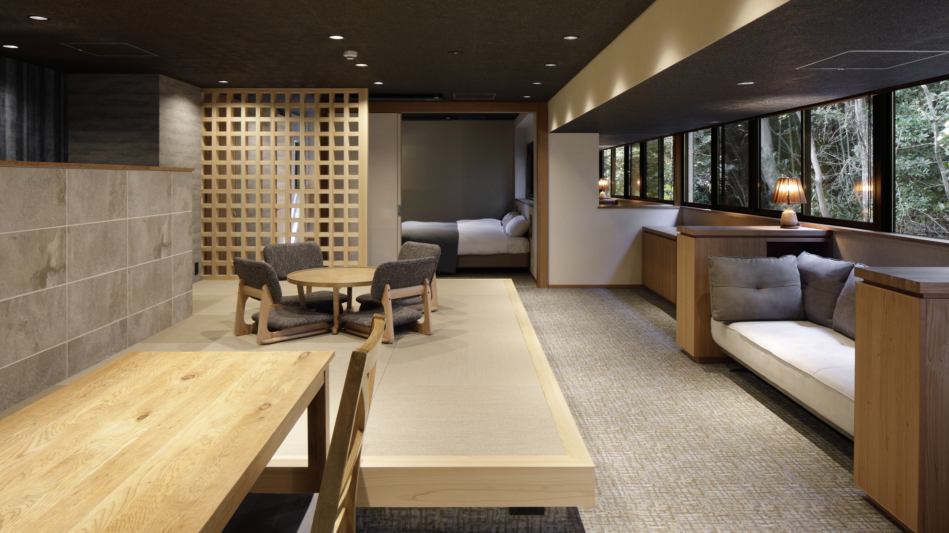 2024年12月リニューアルオープン！【本館最大100平米】森の中に佇む◆グランデルーム