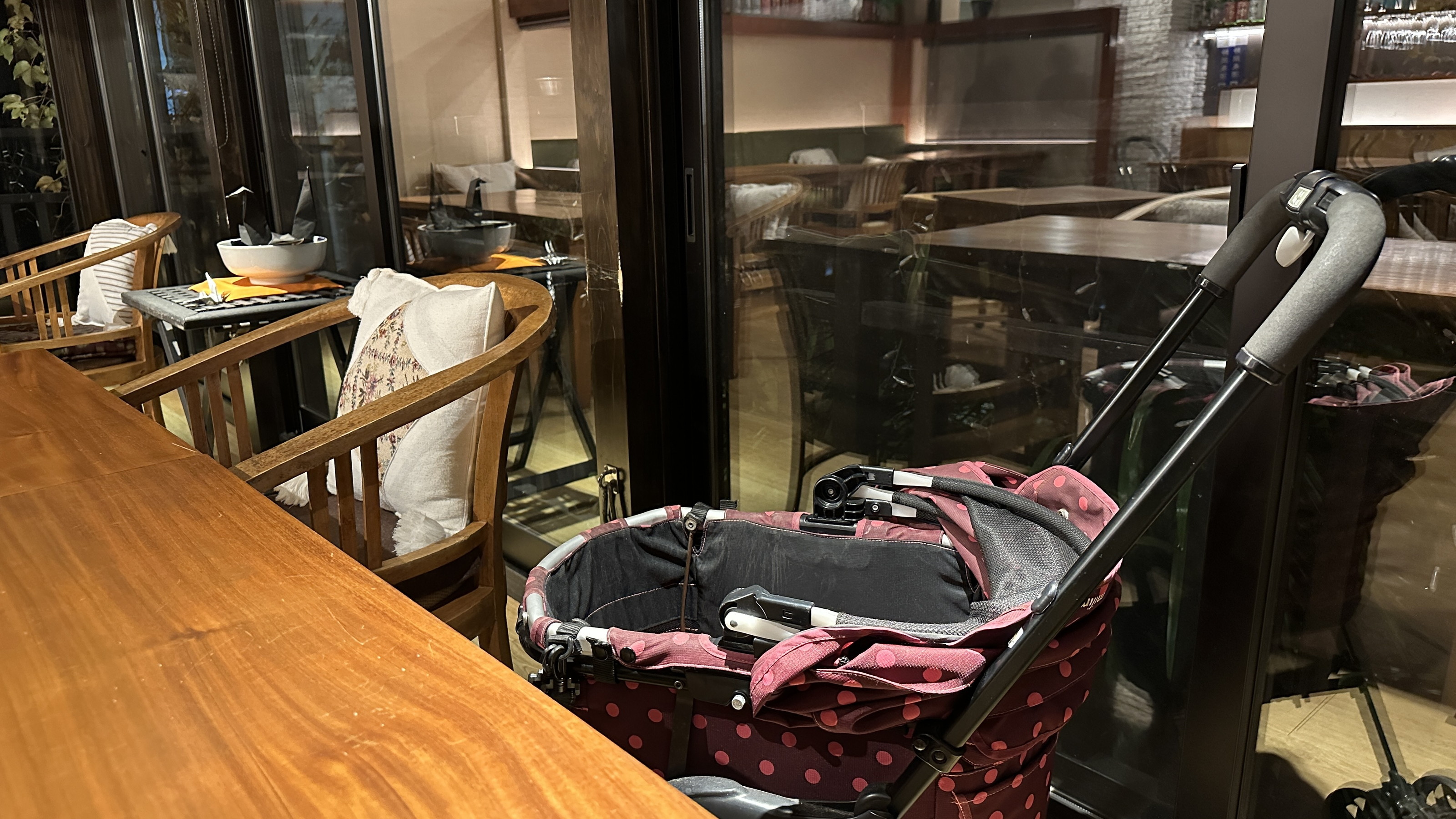 【食事処】わんちゃんも一緒にお食事をしていただけます