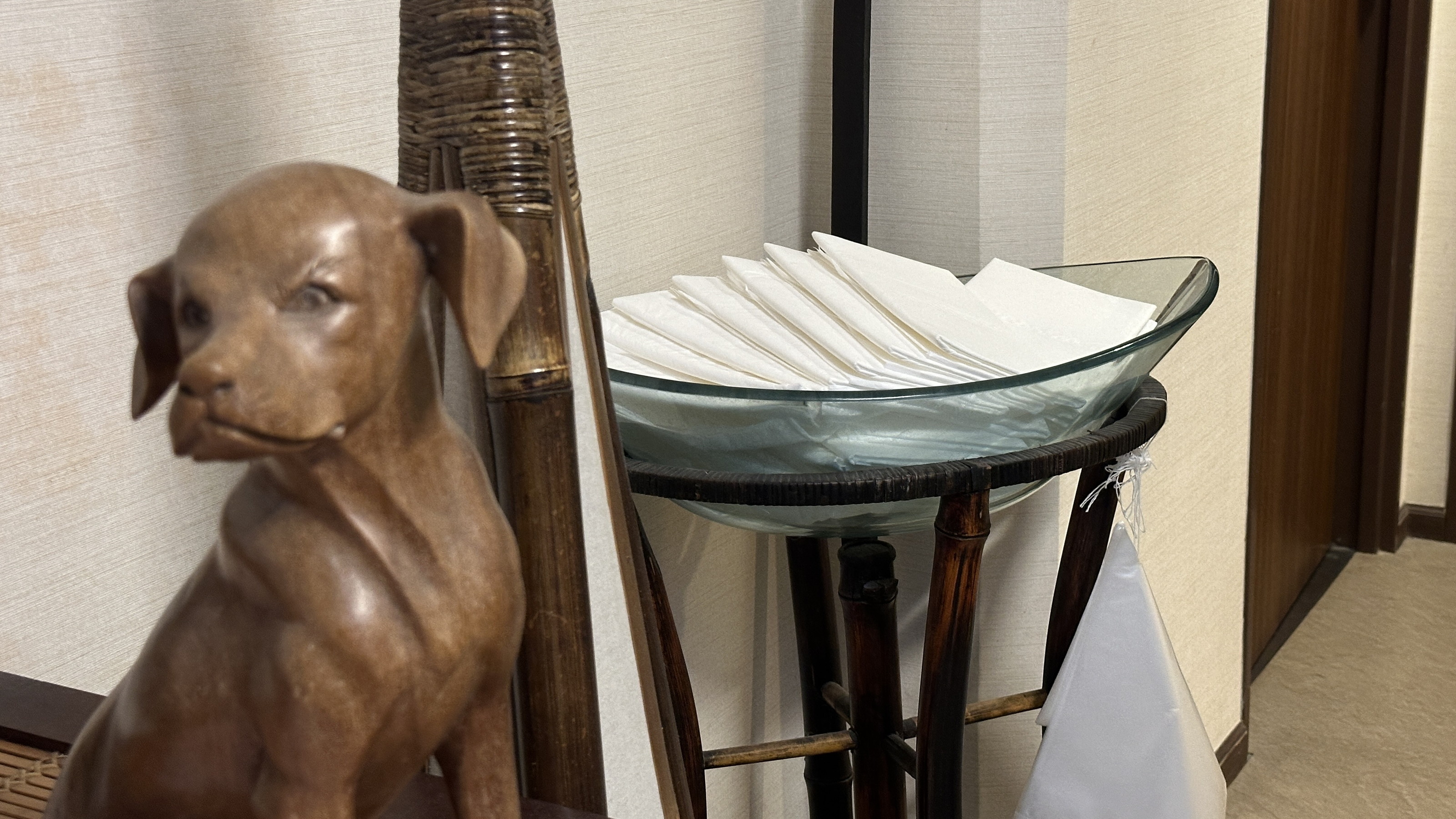 ご宿泊のお客様にはご滞在分のペットシーツをご提供しております