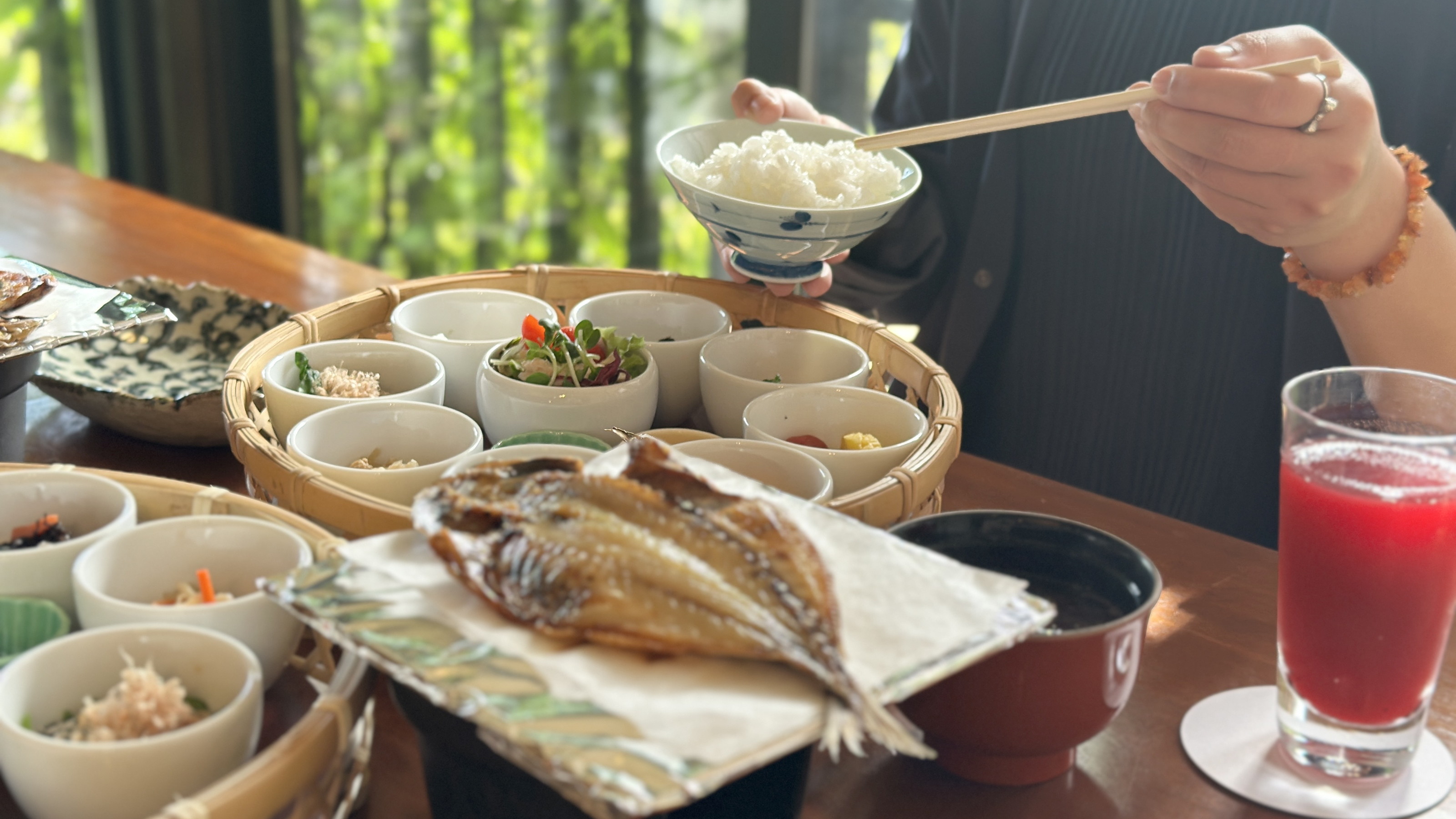 【朝食】和食膳※季節により食材が変更になる場合がございます