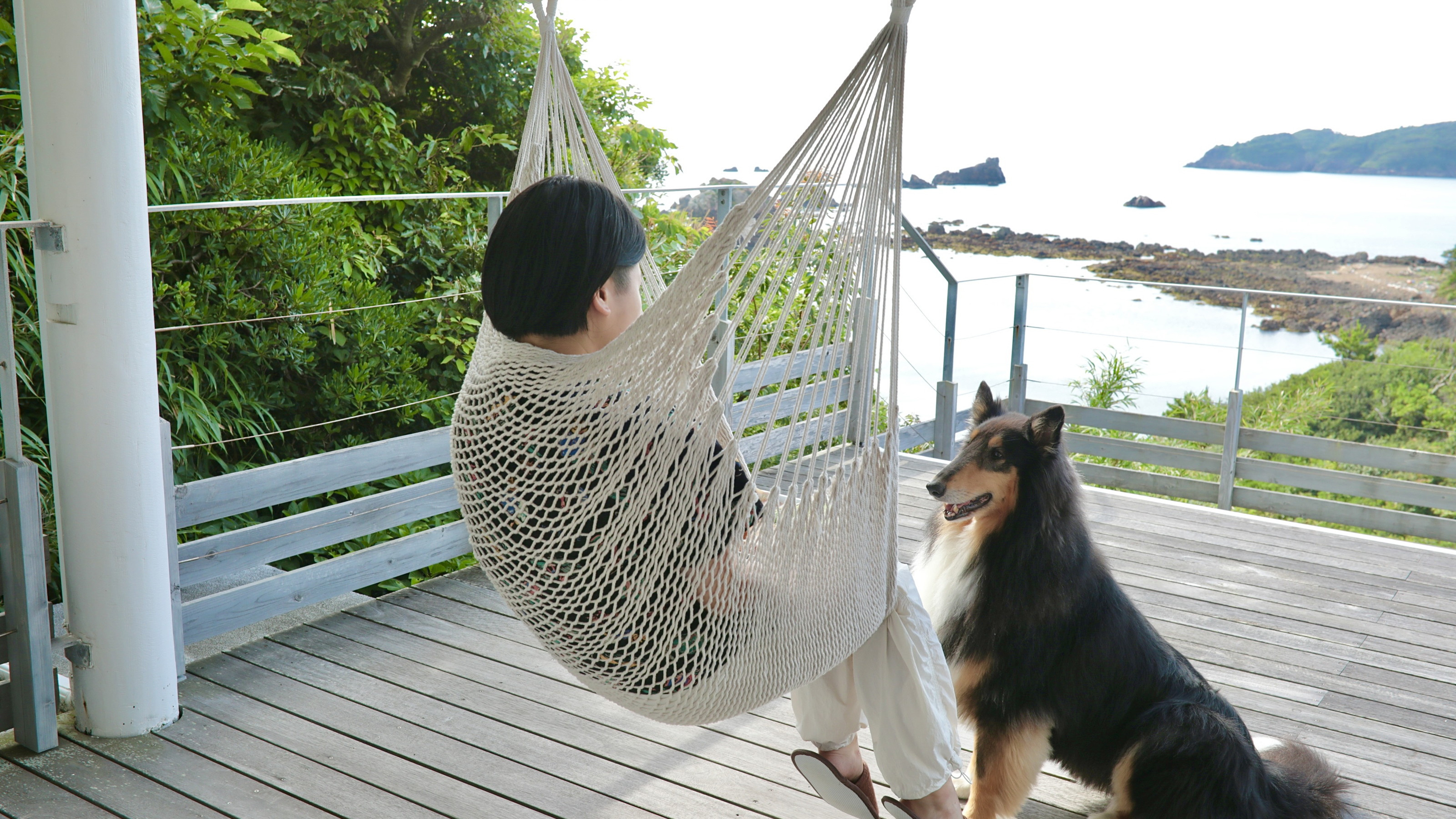 【別邸】 海を一望◆カーサ・デラノンナ※本館から車30分◆136平米（テラス）