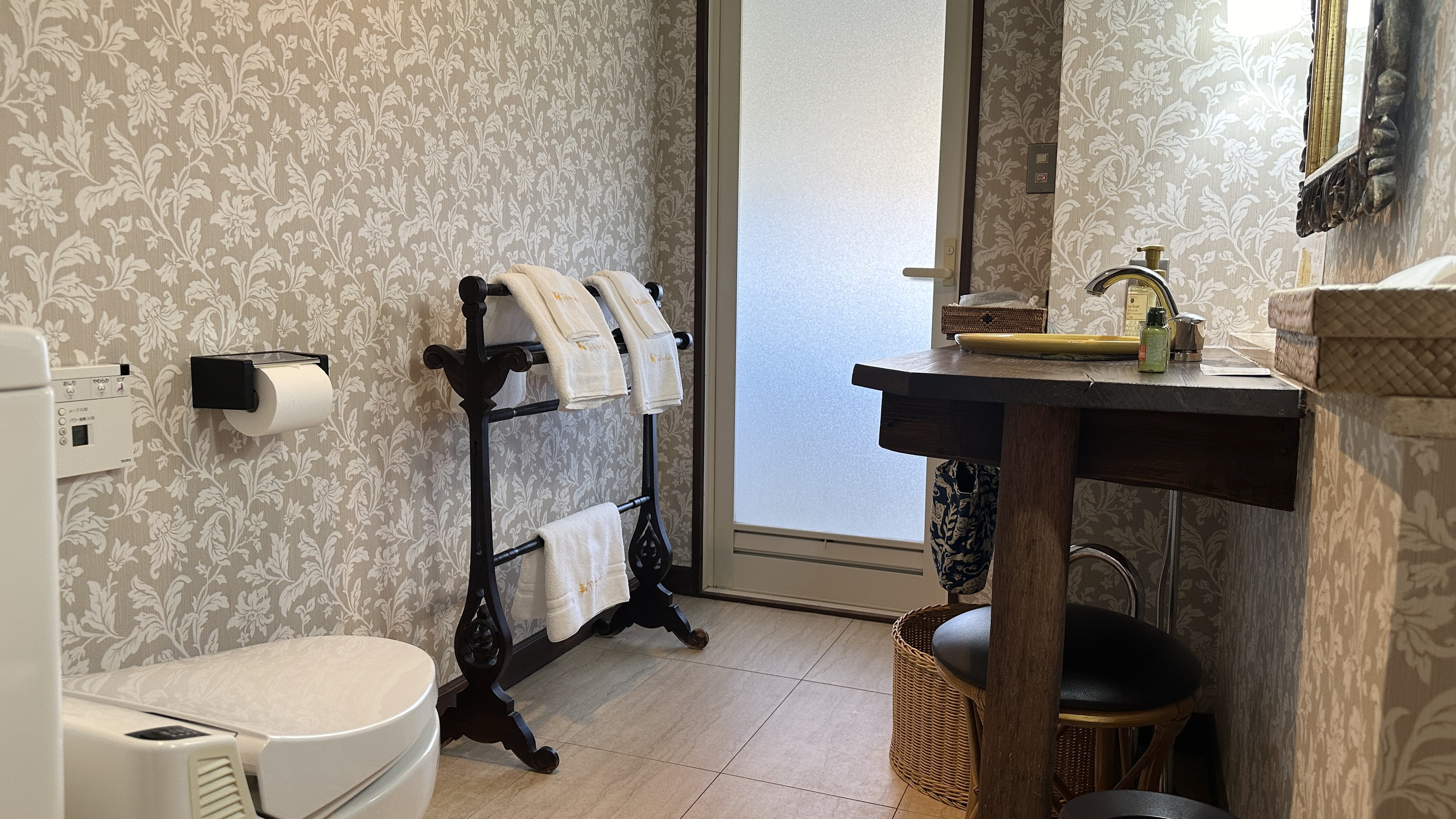 【トリプルルーム】本館和洋／40平米◆ベッド2台＋布団 ◆禁喫煙