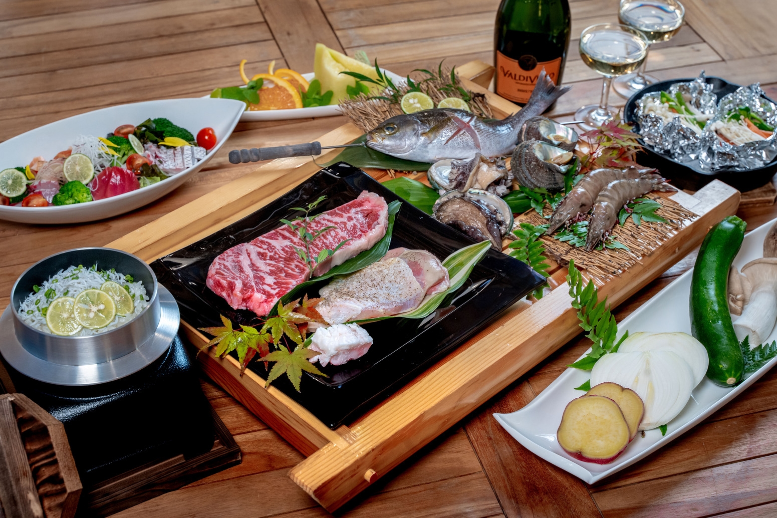 1日1組限定！ホテルのテラスで◆BBQ2食付き◆