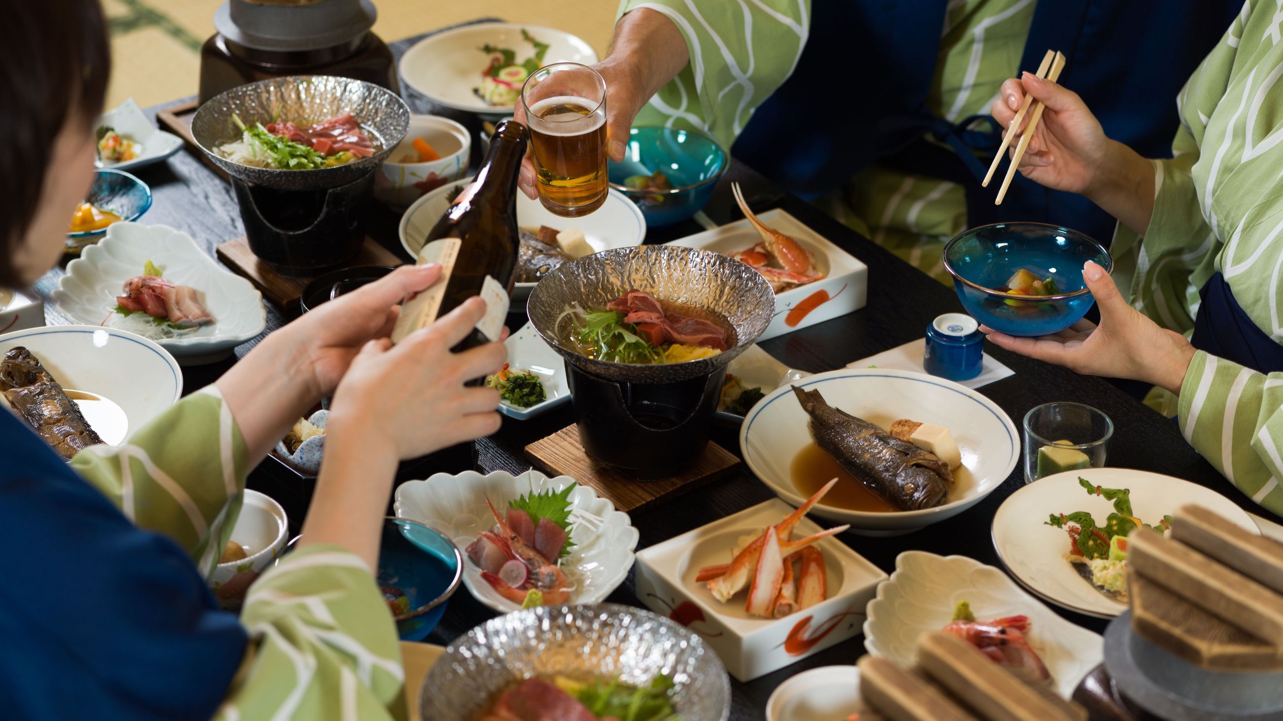 【早割60】15％OFF！当館最上級の会席をお部屋で楽しむ部屋食プラン／滝本御膳・和朝食
