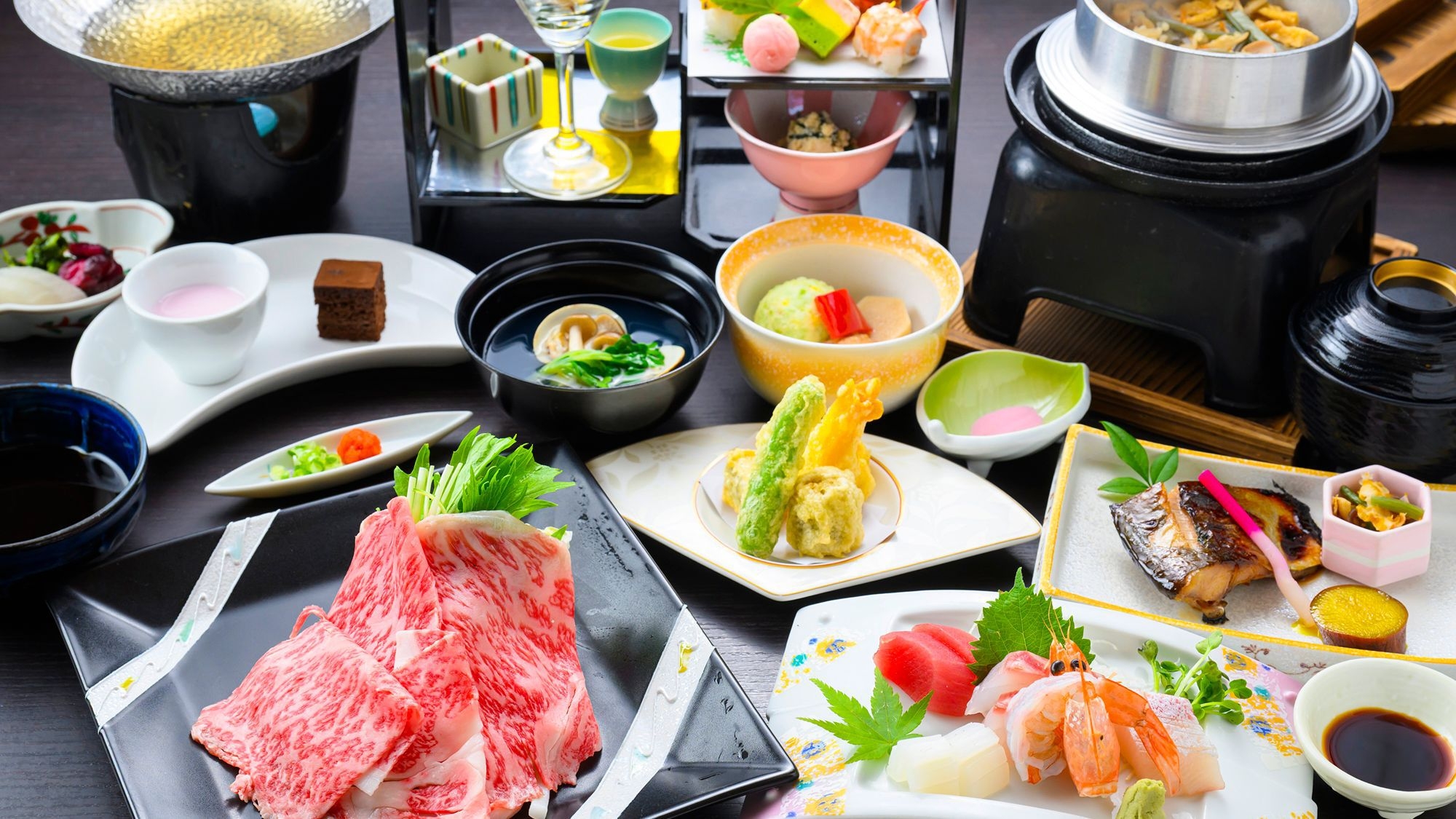 「かごんまおもてなし」☆グレードＵＰ【鹿児島県産黒毛和牛しゃぶしゃぶ】＆温泉貸切り利用【家族湯】