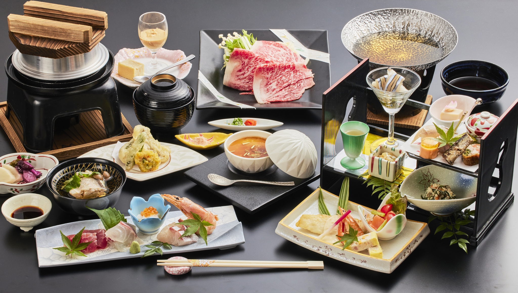 和牛しゃぶ付き　