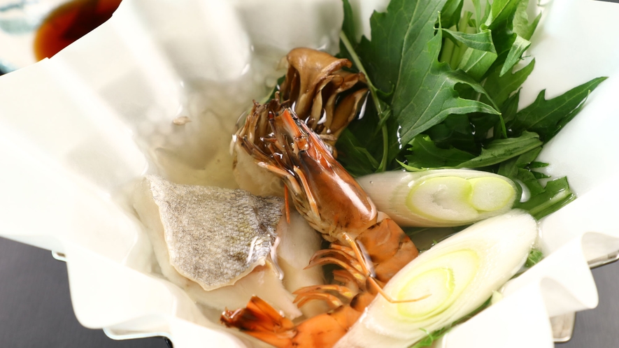 料理◆海鮮鍋は、食材の旨味を存分に味わう一品！*