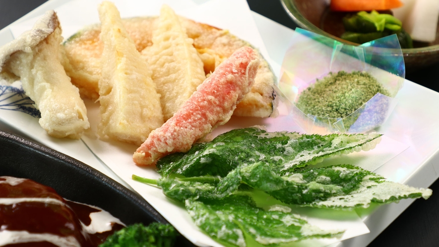料理◆季節の野菜を使った天ぷら盛り合わせ♪*