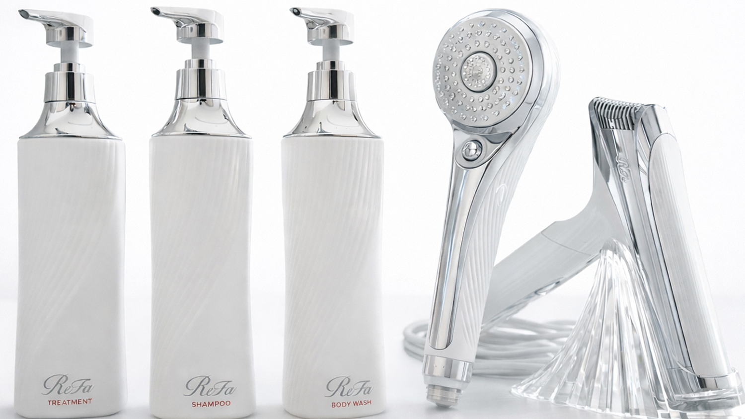 Refa製品を採用　ドライヤー・シャワー・シャンプー等