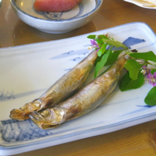 *【朝食一例】ししゃも(※お魚は日替わりです)