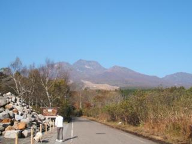 妙高山の春