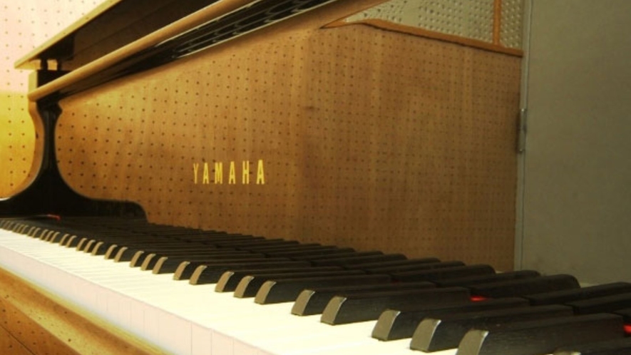 音楽ホールのピアノ