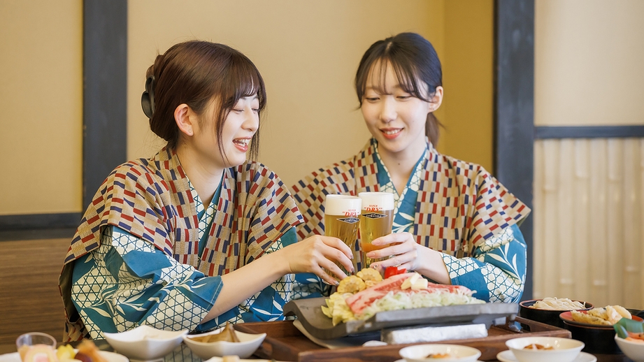 【期間限定】夕食バイキング×セルフ飲み放題付プラン｜生ビール・サワー・ウイスキー飲み放題