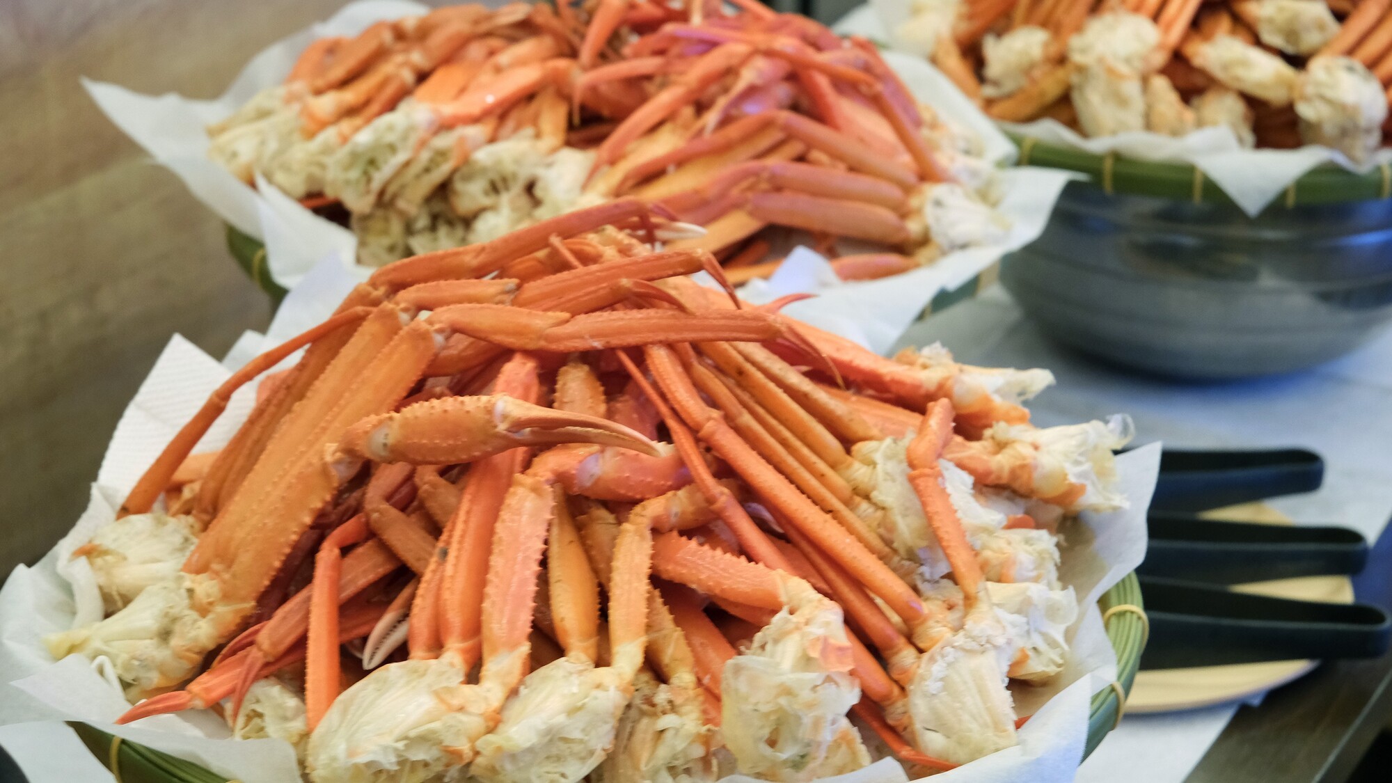 紅ズワイガニ食べ放題