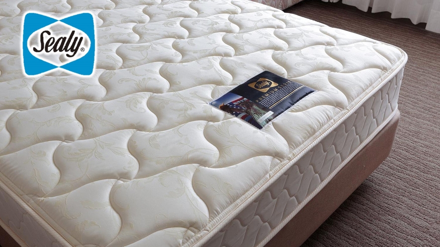 シーリー社製のベッドで「世界基準の快適な眠り」をお約束♪