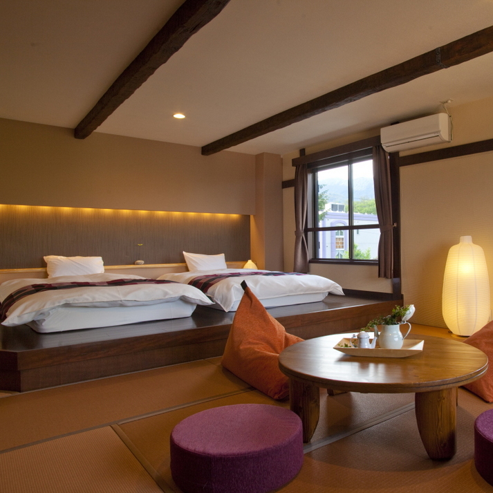 Japanese-Western style room on the pension town side [Dake floor]