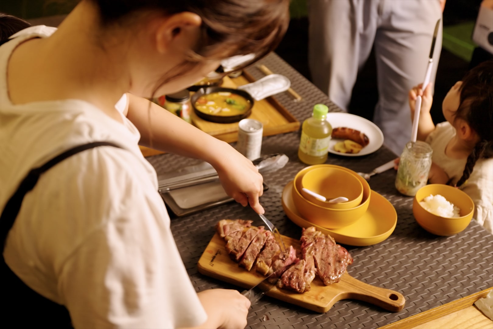 グリーンシーズン　5組様限定！夕食BBQメニューの一例