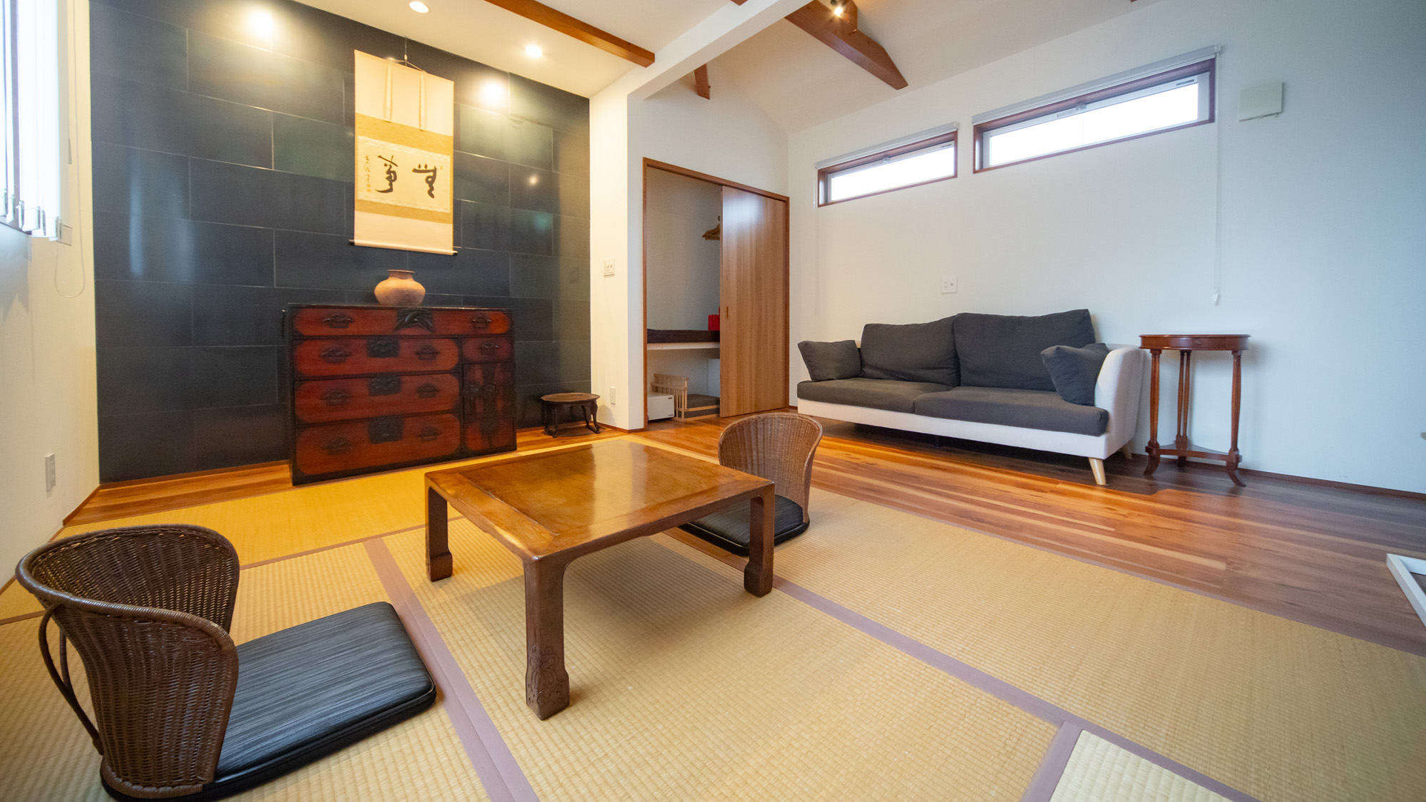 メゾネットスイート■二山■　半露天風呂付和洋室離れ