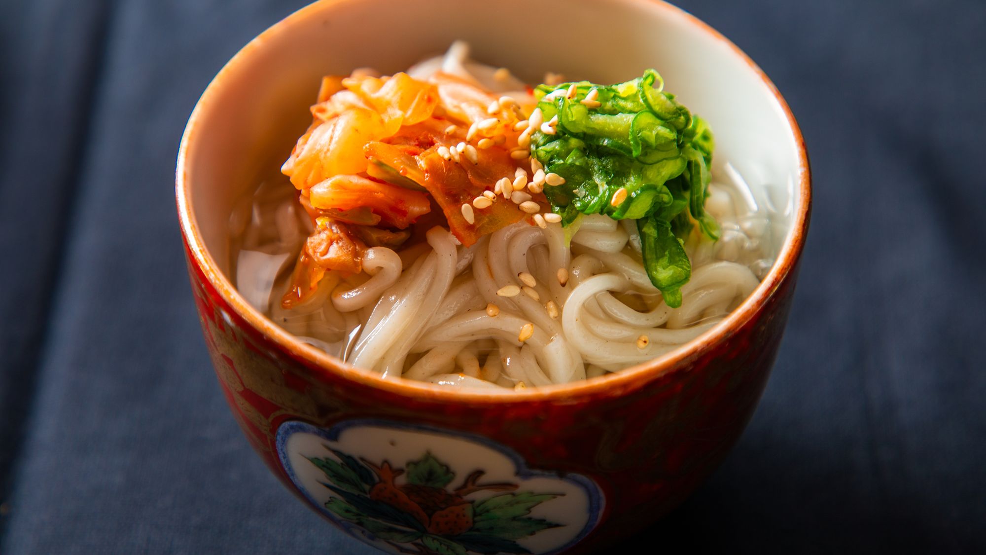 のどごし爽やかな国東荘特製冷麺