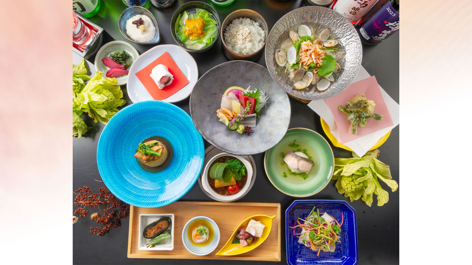 25年春の【料理長おすすめいろは膳】一例
