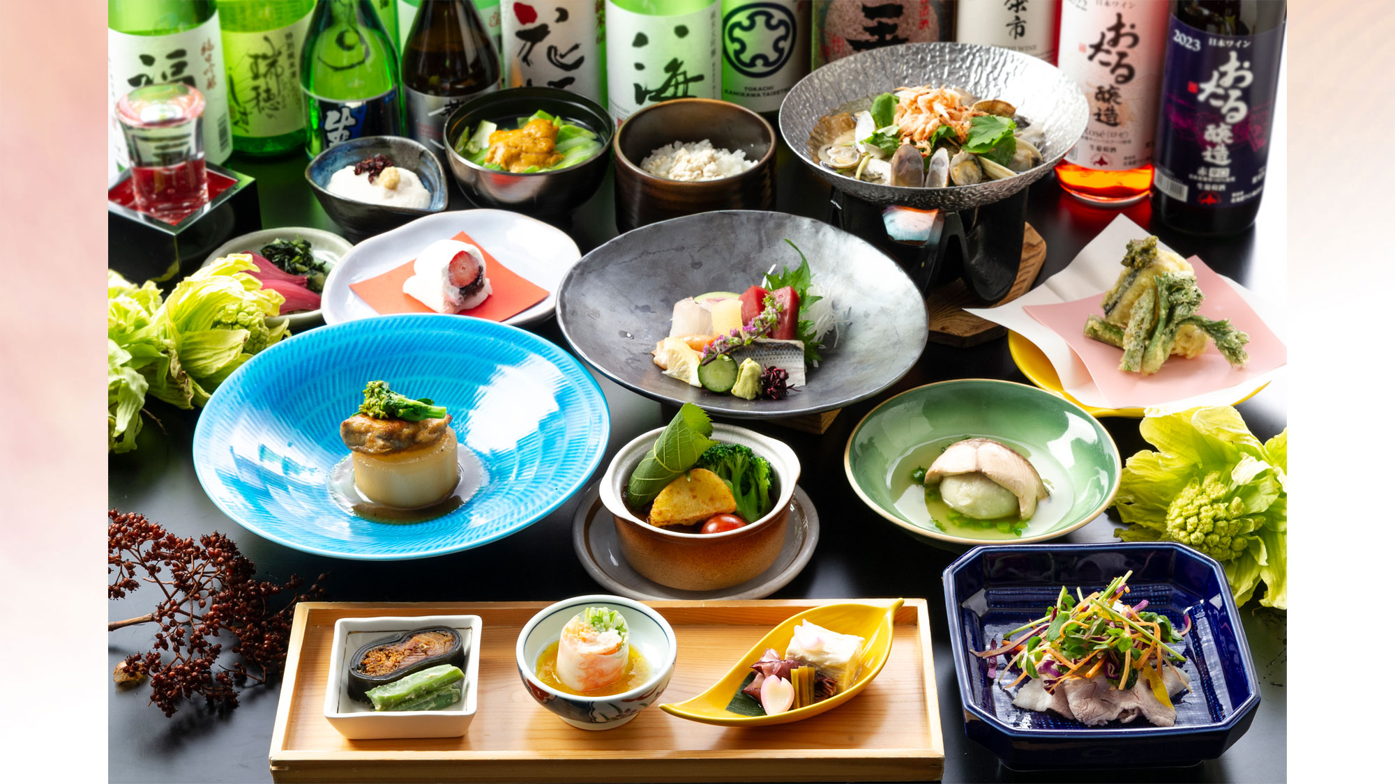 25年春の【料理長おすすめいろは膳】一例