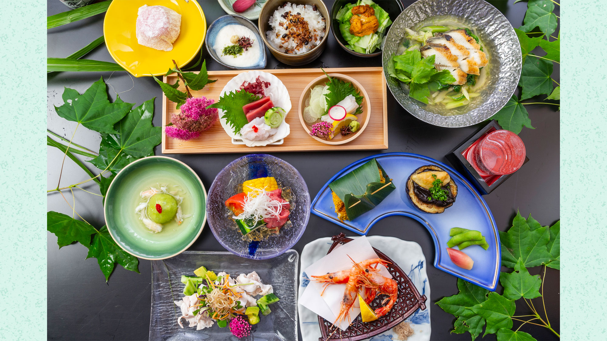 25年夏の【和食膳】一例