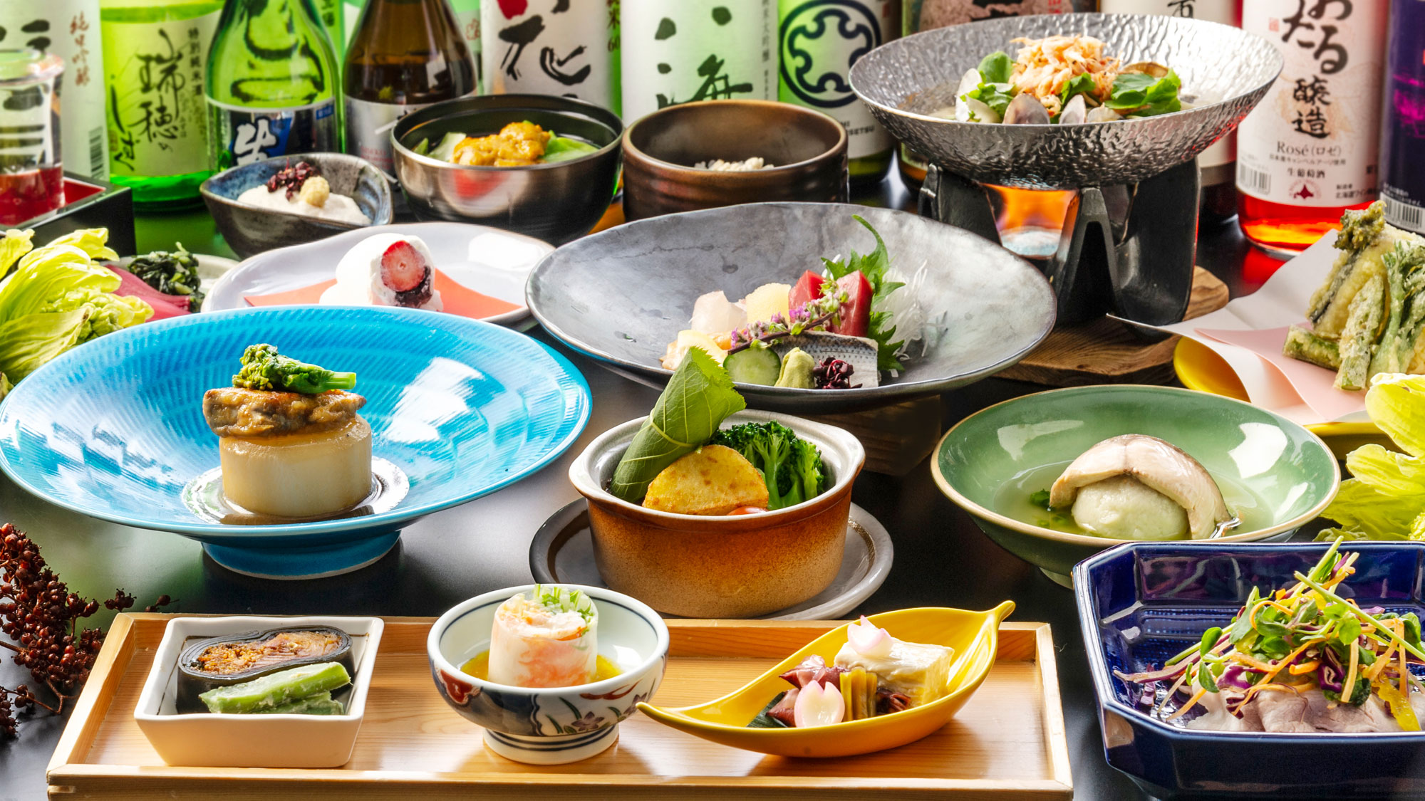 25年春の【料理長おすすめいろは膳】一例