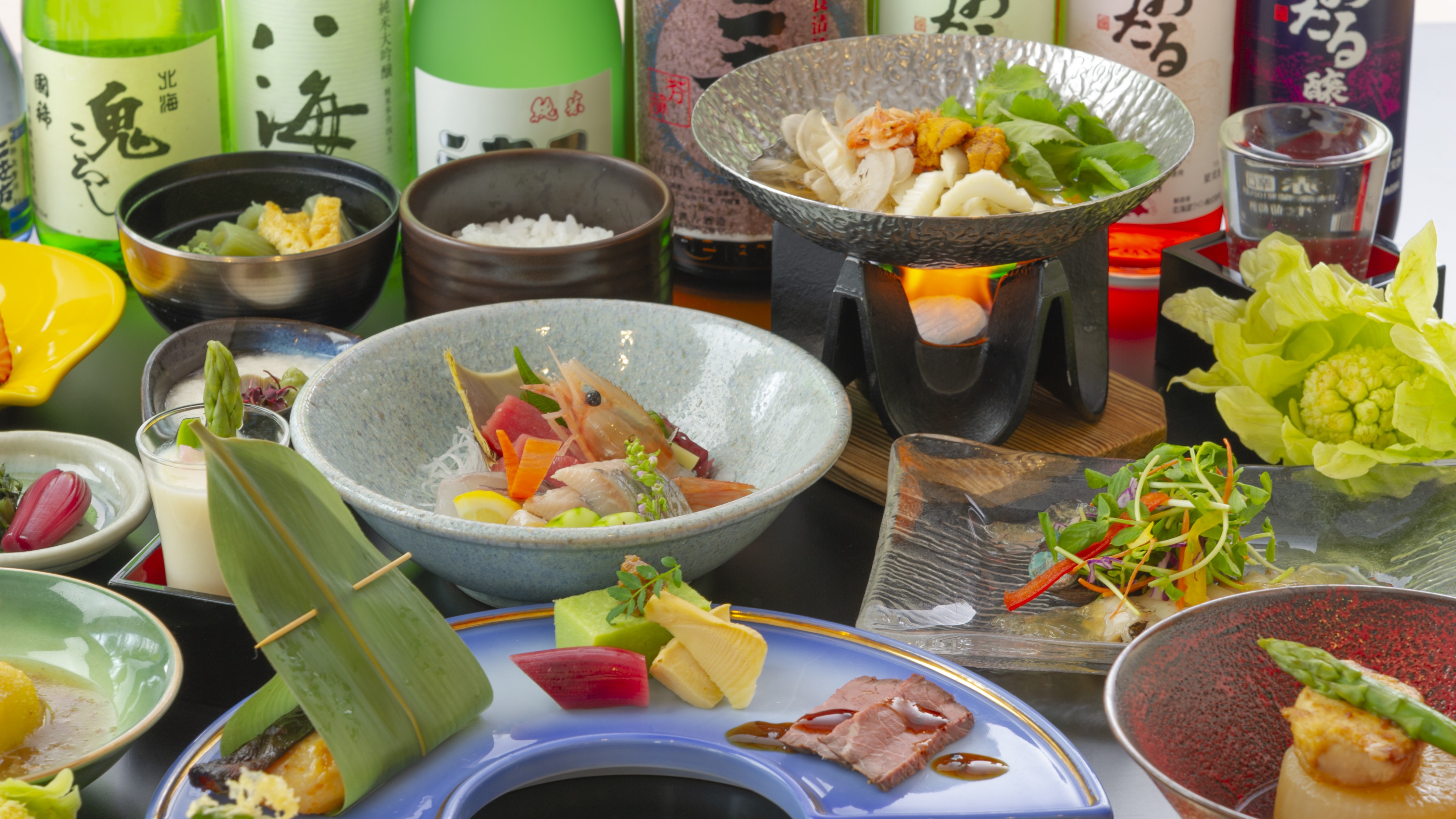 上級「いろは膳」／海の幸・山の幸を贅沢に取り入れた、上質な味わいの上級和食膳です。（イメージ）