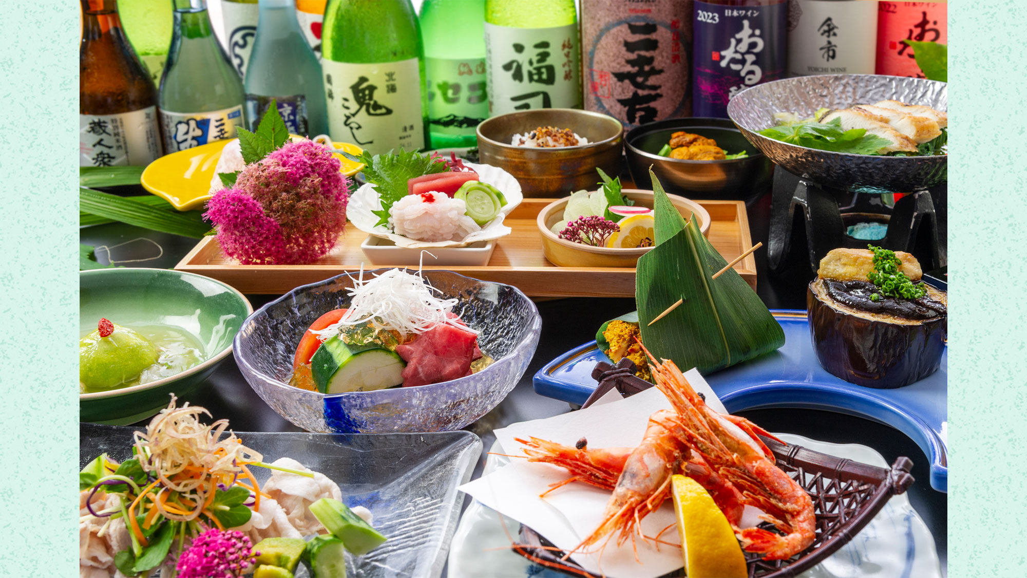25年夏の【和食膳】一例