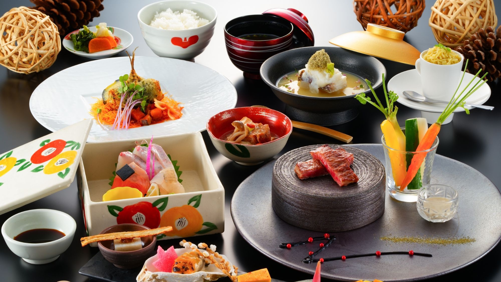 【秋冬限定ファミリープラン】ドリンク、アメニティなどお子さまへプレゼント！「花べっぷ会席」（2食付）